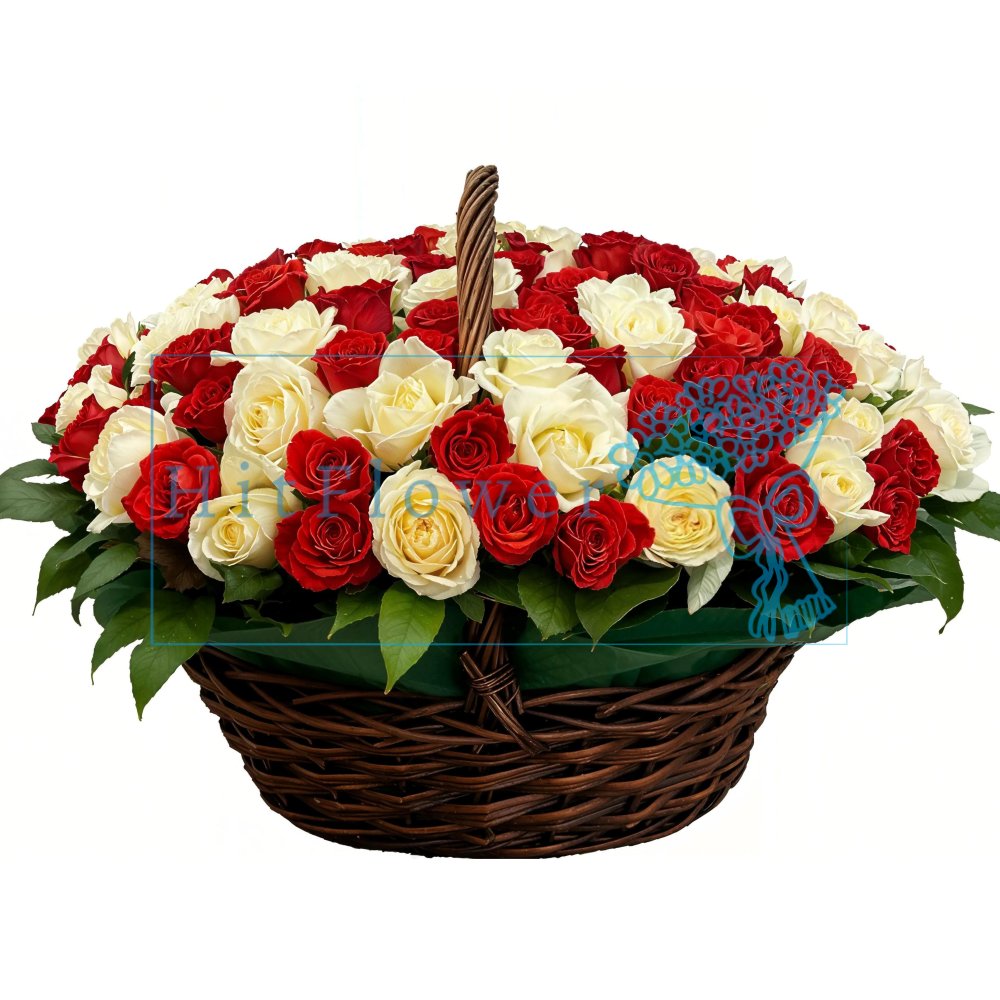 Цветочная композиция из Розы